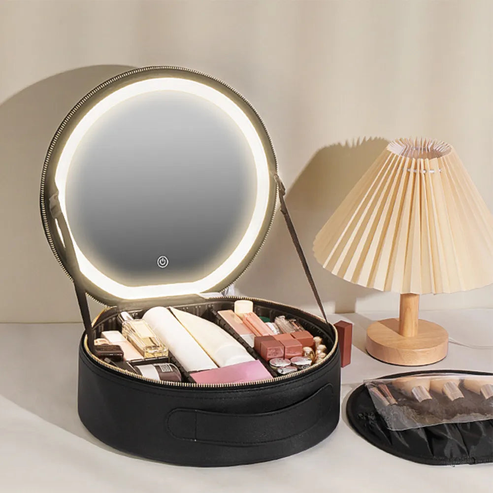 Small makeup case with discount lights